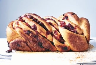 Cranberry-Orange Babka