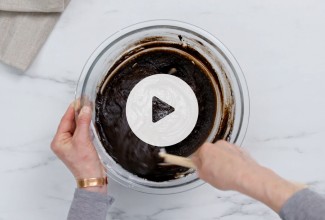 Fudge Brownies Video - select to zoom