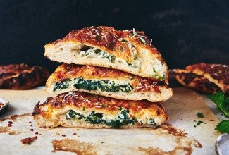 Spinach-Ricotta Calzone 