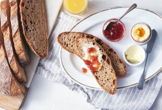 No-Knead Crusty Whole Wheat Bread