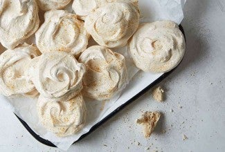 Tray of Vermont Maple Meringues