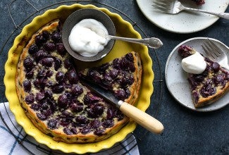 Easy Fresh Fruit Clafouti