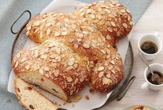 Loaf of Colomba Pasquale (Easter Dove Bread)