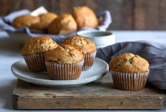 Gluten-Free Whole Grain Banana Muffins