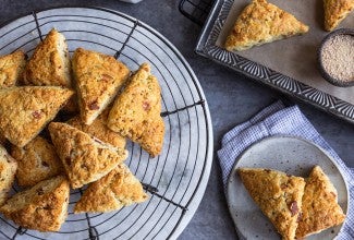 Maple Bacon Scones