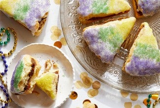 King Cake Scones