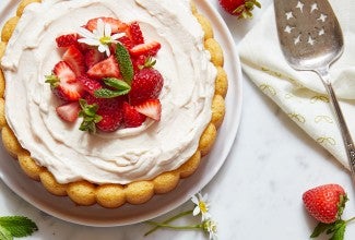 Strawberry Mousse Cake