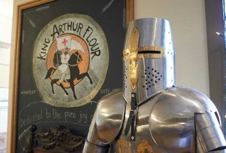 King Arthur suit of armor