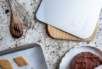 Kitchen tools on counter
