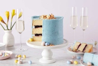 Robin's egg cake