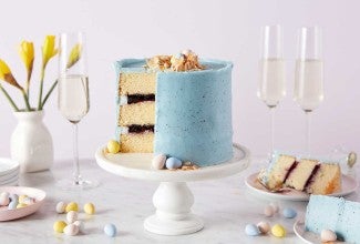 Robin's egg cake 