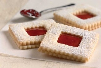 Linzer cookies 