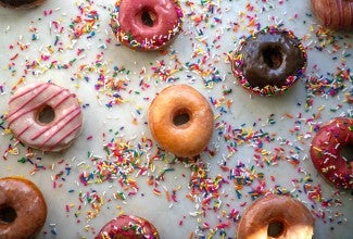 Milk Bread Doughnuts