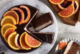 Vegan Chocolate Orange Gingerbread Cake