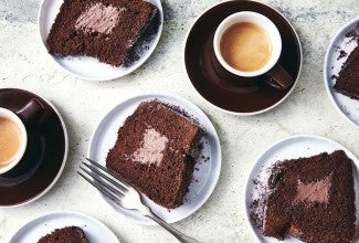 Double Chocolate Chiffon Cake