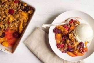 Summer Fruit Crisp