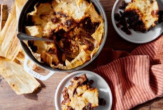 Tamal de Cazuela (Mexican Tamal Casserole)