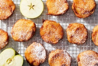 Apple Buñuelos (Apple Fritters)