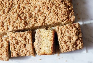 Sourdough Cinnamon Crumb Cake