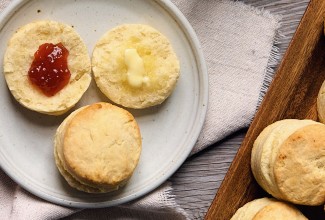 Plated biscuits