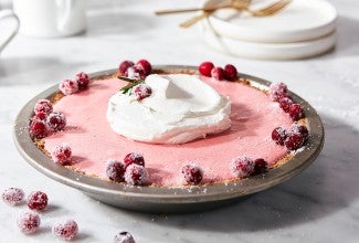 Cranberry Chiffon Pie