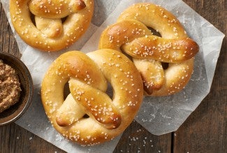 Sourdough Pretzels