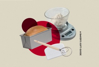 Graphic showing some of our favorite bread making tools