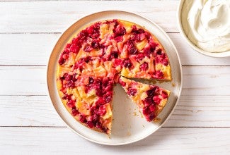 Harvest Apple Cranberry Cake