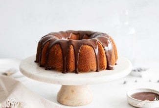 Coconut Marble Cake