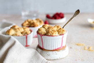 Individual Berry Cobblers