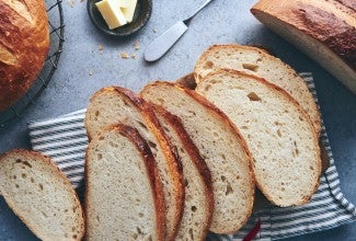 Merlin's Magic Sourdough Bread, sliced