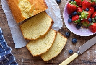 Vanilla pound cake