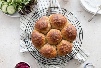 Malted Whole Grain Rolls