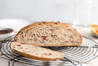 Whole Wheat Cranberry-Orange Loaf