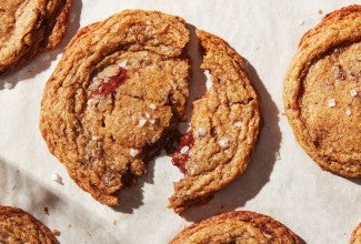 Buckwheat chocolate chip cookies