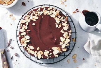 Chocolate Almond Flour Torte