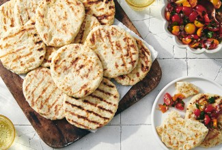 Grilled Asiago Rounds