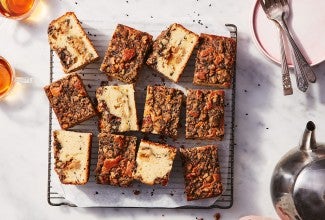 Black Sesame Halva Coffeecake