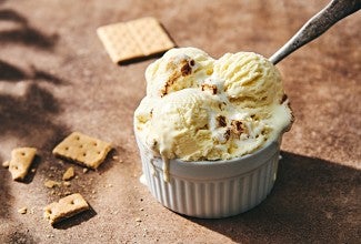 Marshmallow Swirl Ice Cream