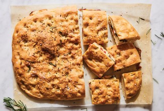 Cheese and Herb Stuffed Focaccia