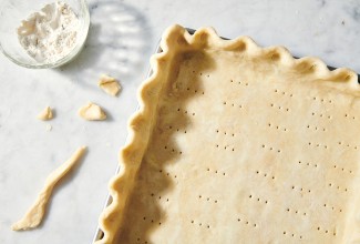 All-Purpose Flaky Pastry Dough in a tart pan