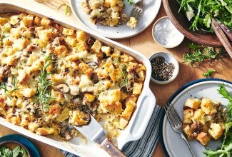 Savory Bread Pudding