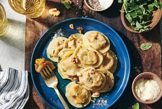 Savory Pumpkin Ravioli