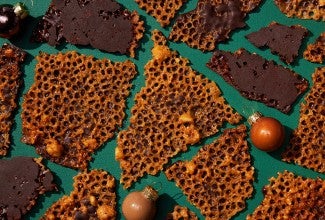 Free-Form Hazelnut Florentines