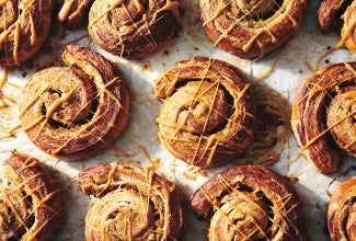 Pumpkin Cream Cheese Danish