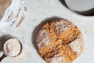 Irish Buttermilk Brown Bread