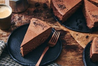 Divine Chocolate Cheesecake