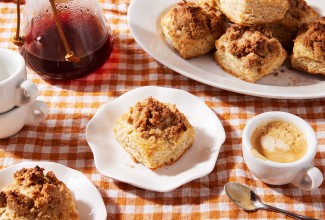 Coffee Cake Biscuits