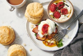 Buttery Sourdough Biscuits