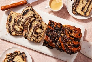 Gluten-Free Babka with Chocolate Filling